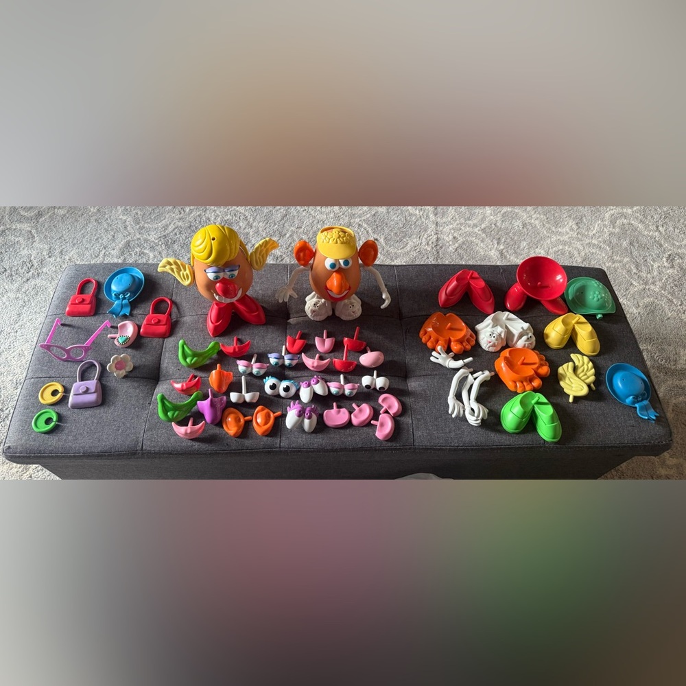 Mr Potato Head Lot with Accessories
